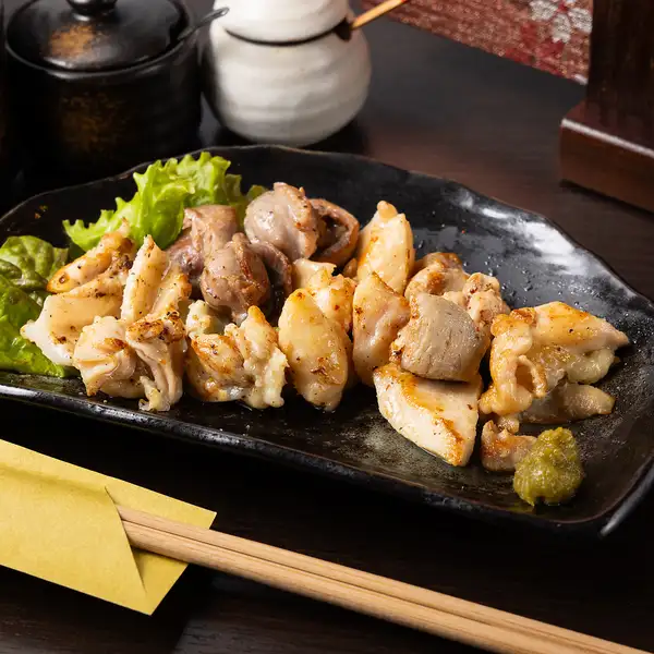 鶏の鉄板焼き